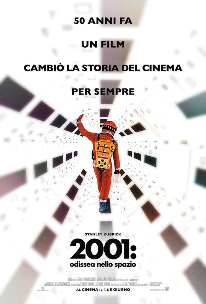 50 anni di 2001: Odissea nello spazio - Poster Ufficiale Italiano