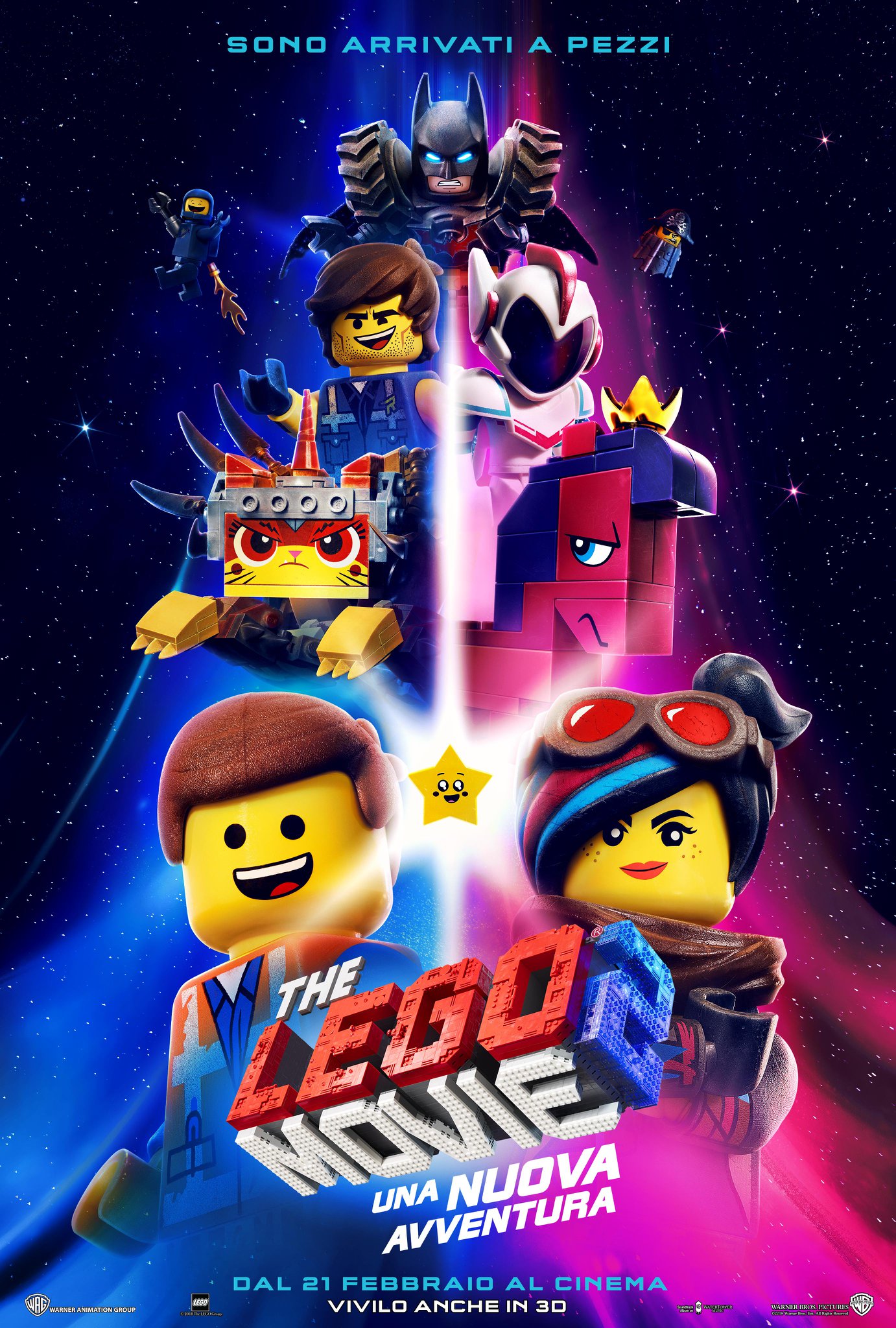 The Lego Movie 2 - Una nuova avventura Poster ufficiale Italiano