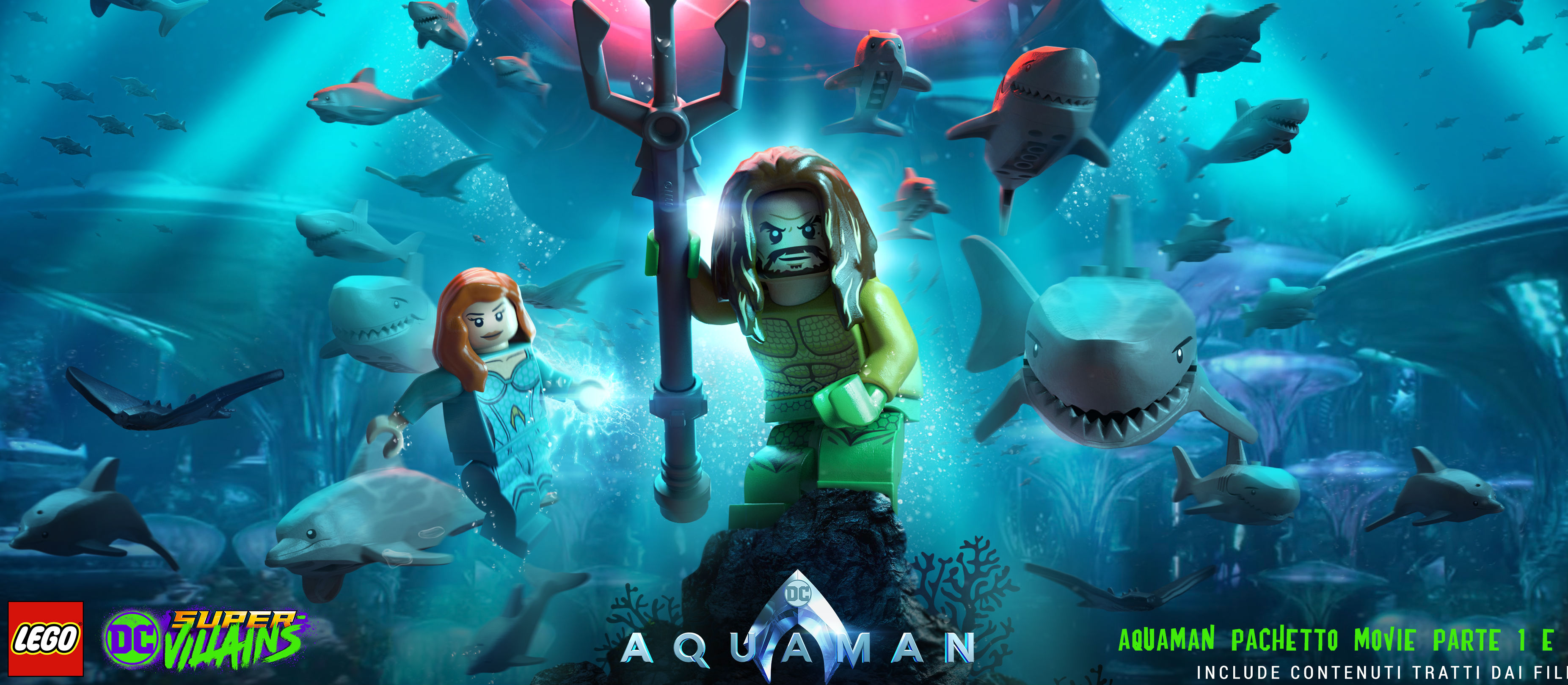 Aquaman per LEGO DC Super-Villains artwork