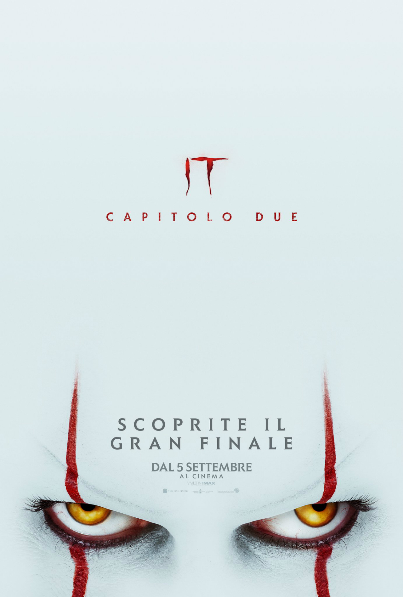 IT Capitolo Due- Poster Ufficiale Italiano del Film