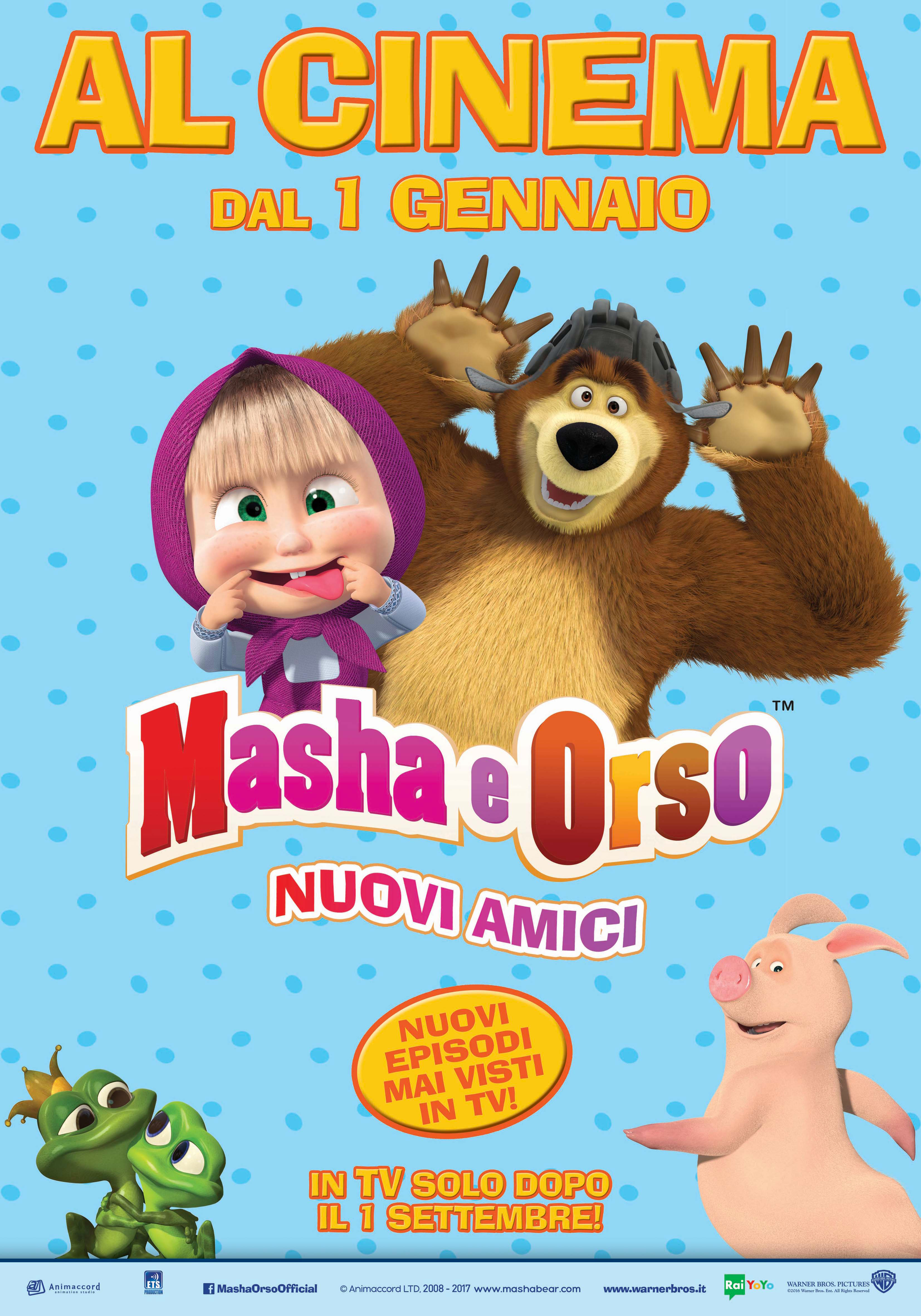 Masha e Orso - nuovi amici - Warner Bros. Entertainment Italia