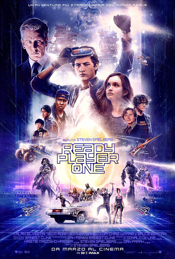 Ready Player One - Poster Ufficiale Italiano del film