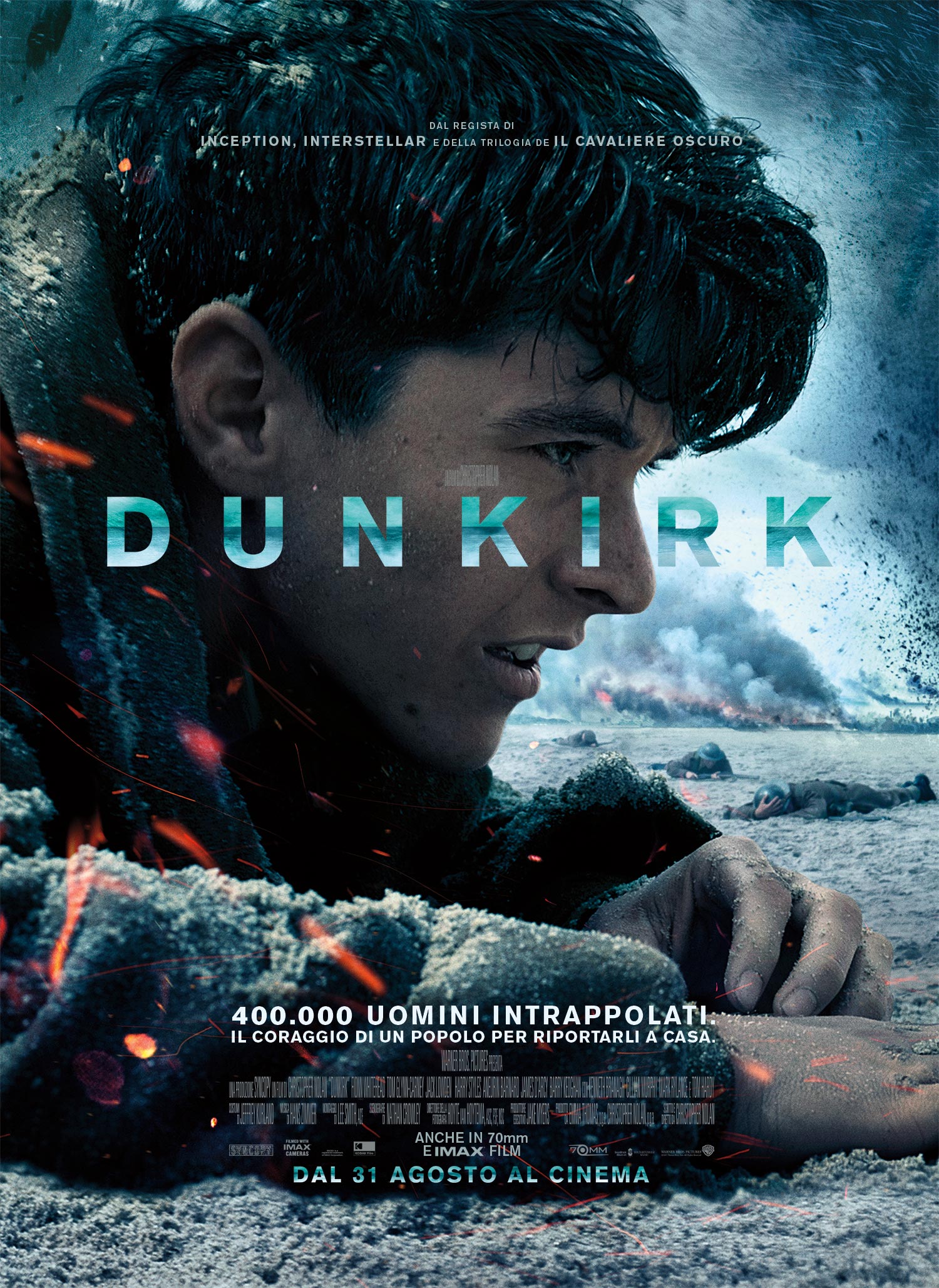 Dunkirk - Poster Ufficiale Italiano del film