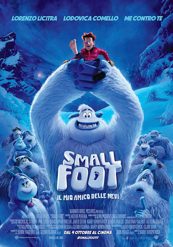 Smallfoot   il mio amico delle nevi Poster Italia