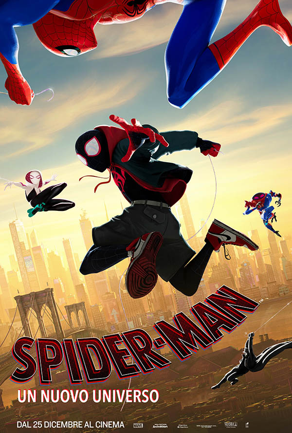 Spider Man Un Nuovo Universo_Poster Italia