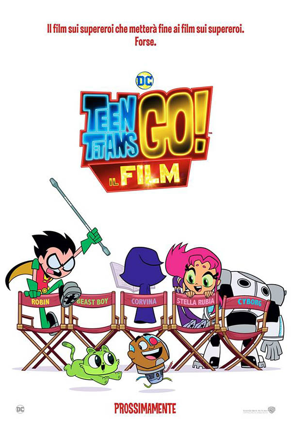Teen Titans GO! Il film_Teaser Poster Italia