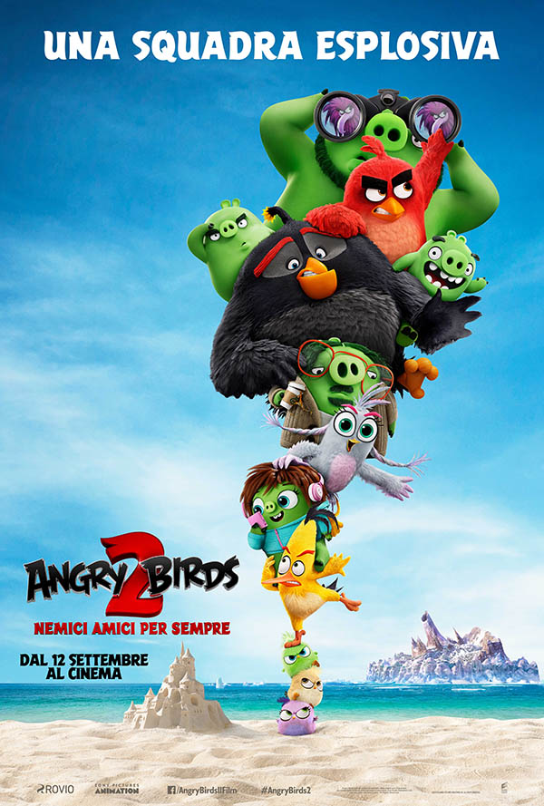 Angry Birds 2 – Nemici Amici per Sempre Poster Italia