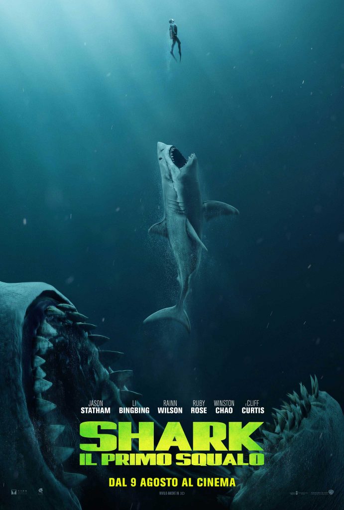Shark Il primo squalo Trailer Italiano Ufficiale e Teaser Poster del Film con Jason Statham Shark Il primo squalo Trailer Italiano Ufficiale e Teaser Poster del Film con Jason Statham