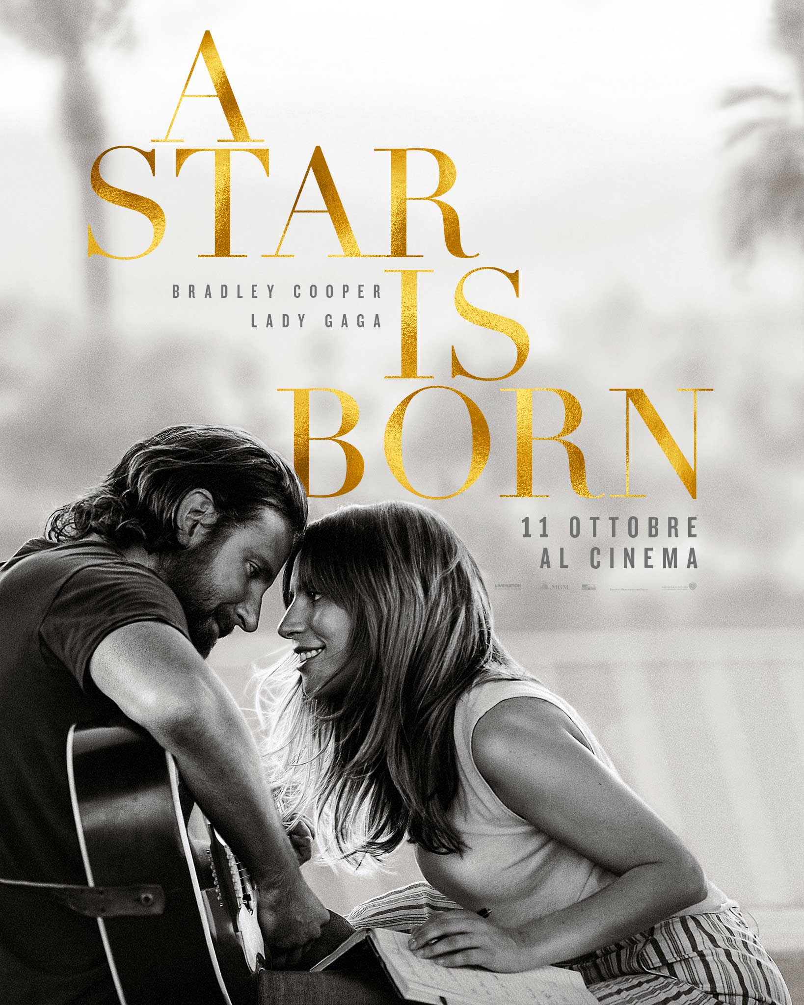 A Star Is Born - Poster Italiano Ufficiale del Film