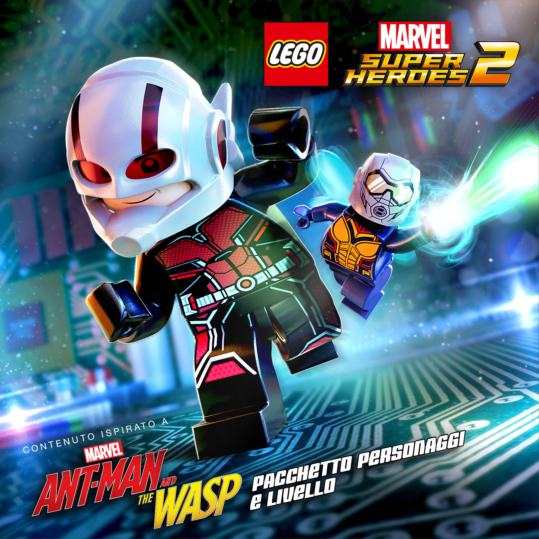 LEGO® Marvel Super Heroes 2 - DLC "Marvel's Ant-Man and the Wasp" artwork