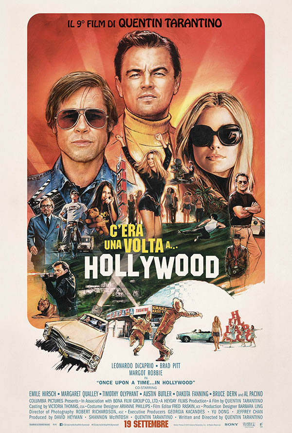 C'era una volta...a Hollywood Poster Italia