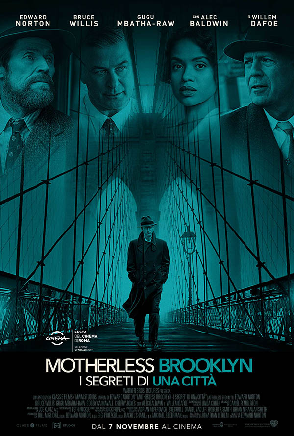 Motherless Brooklyn I segreti di una città_Poster Italia