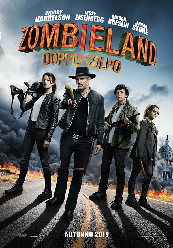 Zombieland Doppio Colpo_Teaser Poster Italia