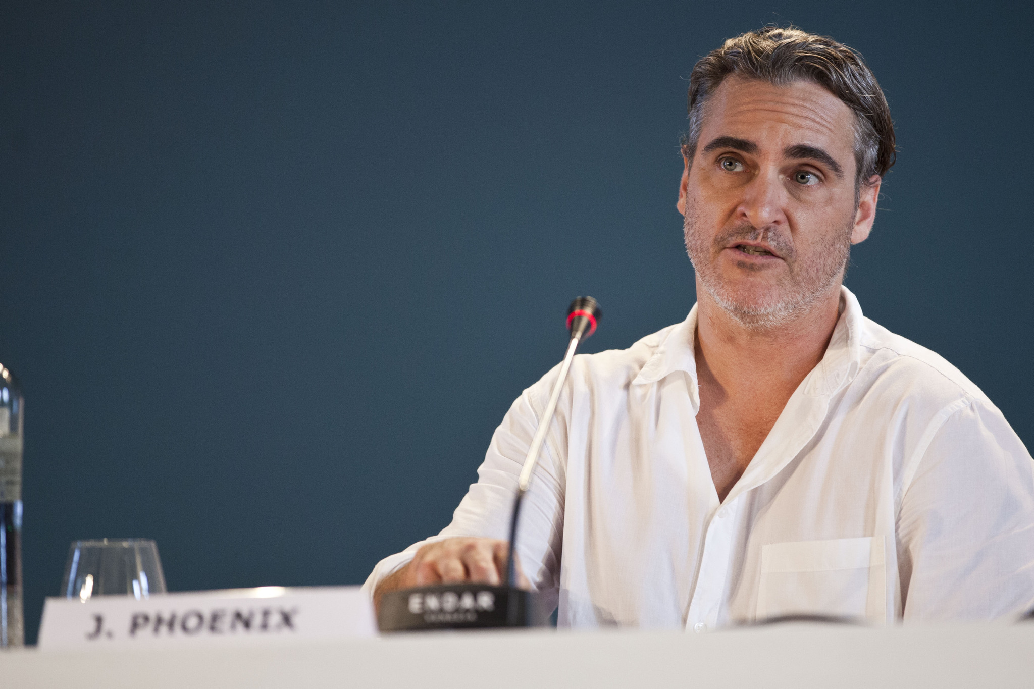 Joaquin Phoenix Conferenza Stampa per Joker film in concorso al Festival del cinema di Venezia 1