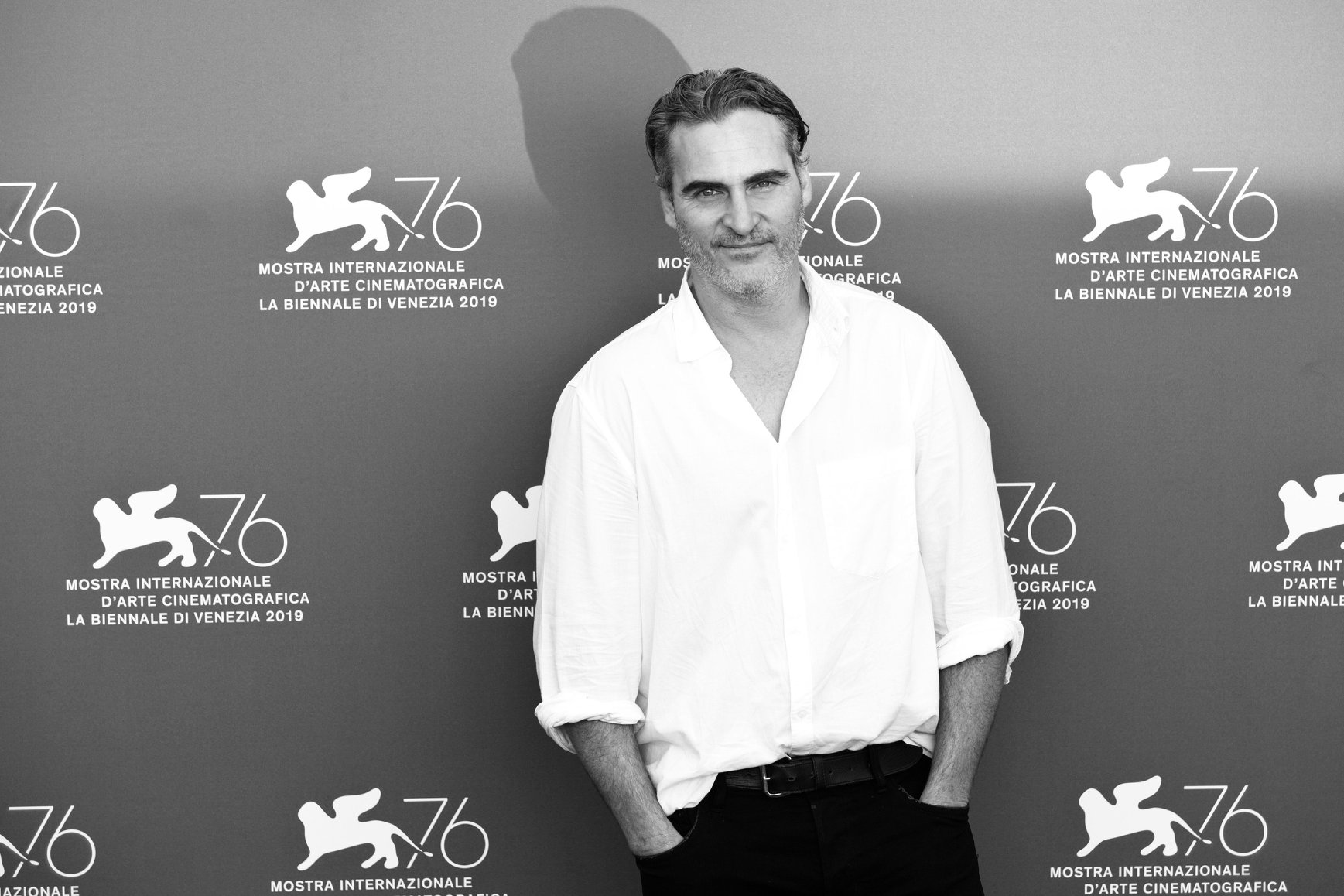 Joaquin Phoenix Photocall per Joker film in concorso al Festival del cinema di Venezia 1