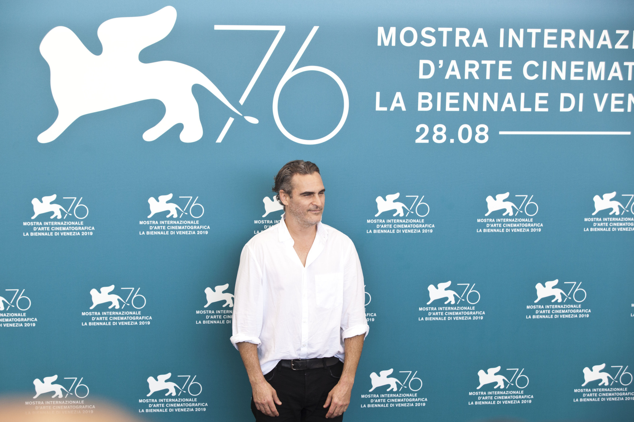 Joaquin Phoenix Photocall per Joker film in concorso al Festival del cinema di Venezia 3