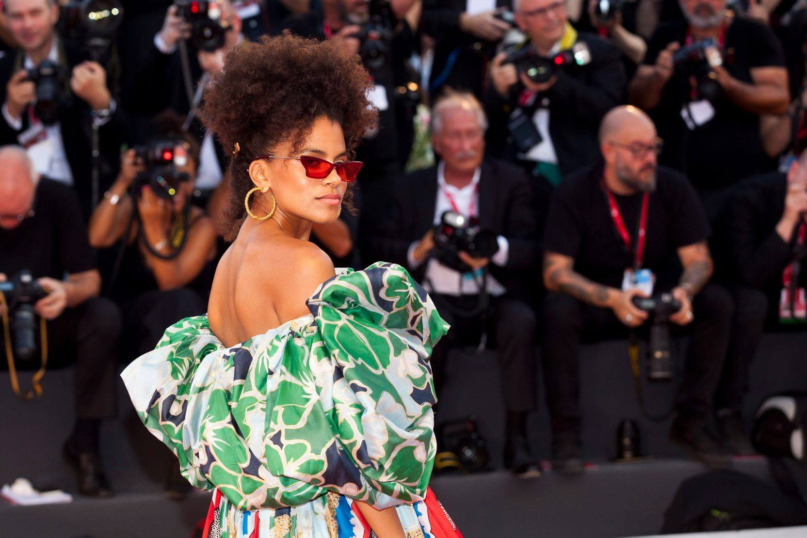 Zazie Beetz Red Carpet per Joker film in concorso al Festival del cinema di Venezia 4