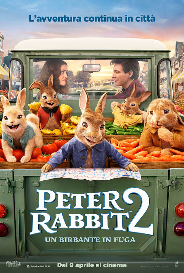 Peter Rabbit 2 Un birbante in fuga_Poster Italia