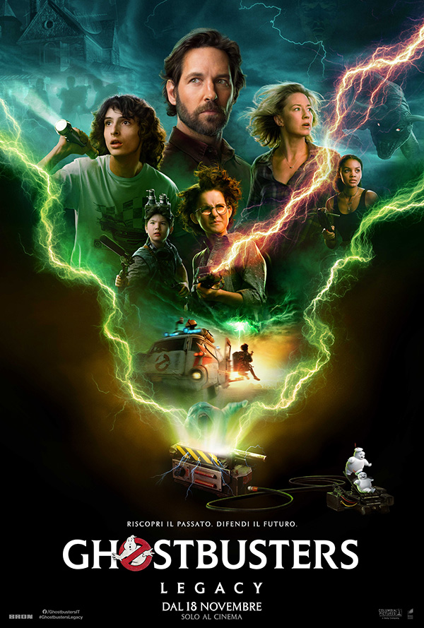 Ghostbusters Legacy_Poster Italia