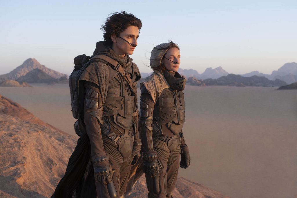 Dune_Timothee Chalamet Rebecca Ferguson_foto dal film 2