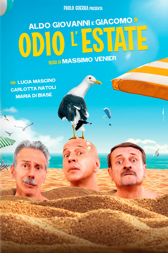 Odio l'estate poster Italia