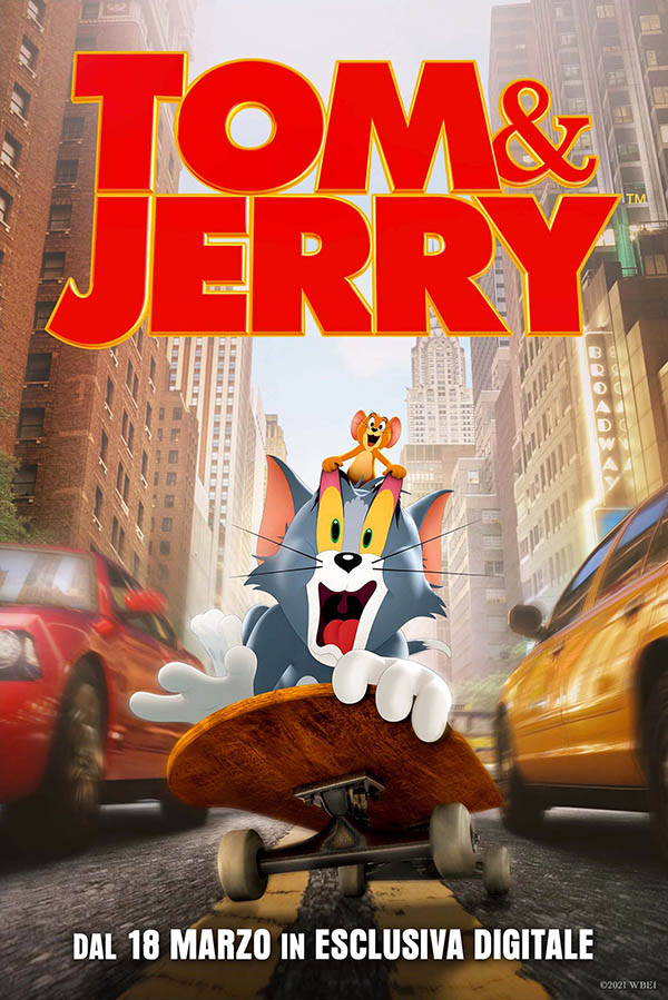 Tom & Jerry Poster   Dal 18 marzo in esclusiva digitale
