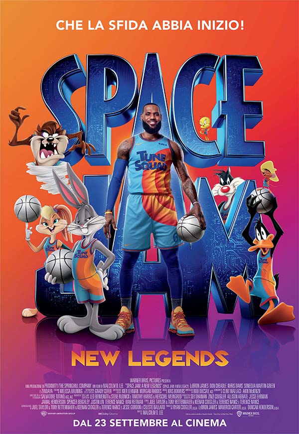 Space Jam   New Legends_Poster Italia