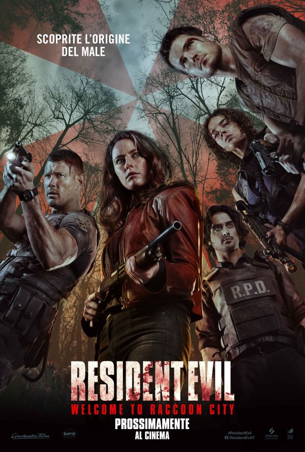 Resident Evil Welcome To Raccoon City Poster Italia 1
