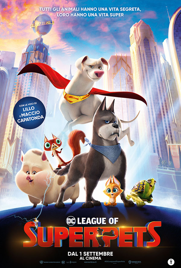 DC League of Super Pets_Poster Italia