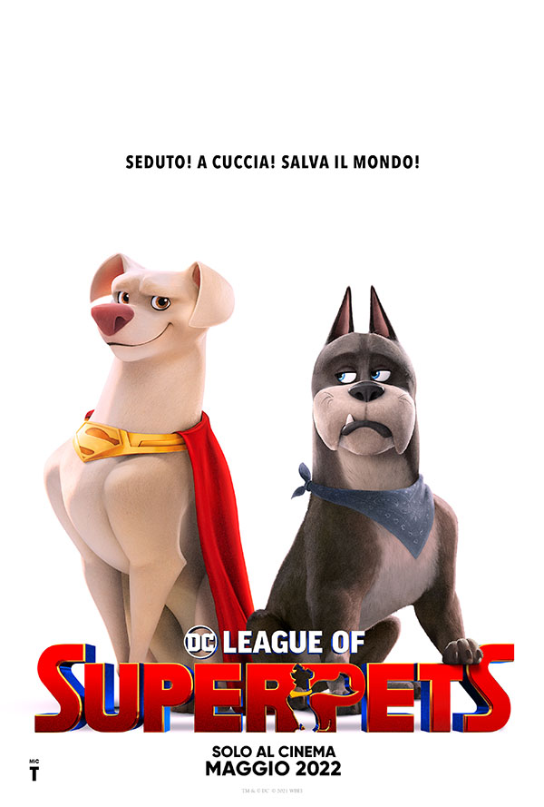 DC League of Super Pets_Poster Italia