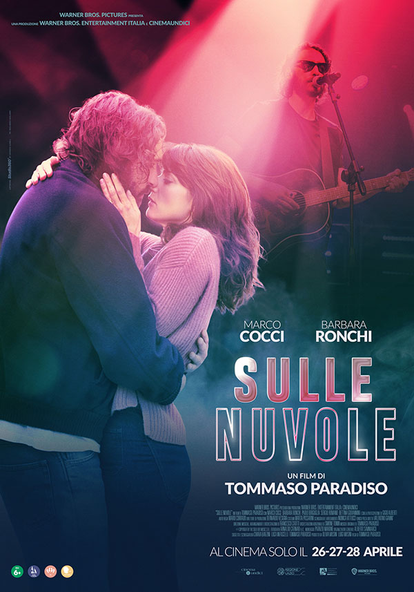 Sulle nuvole_Poster Italia