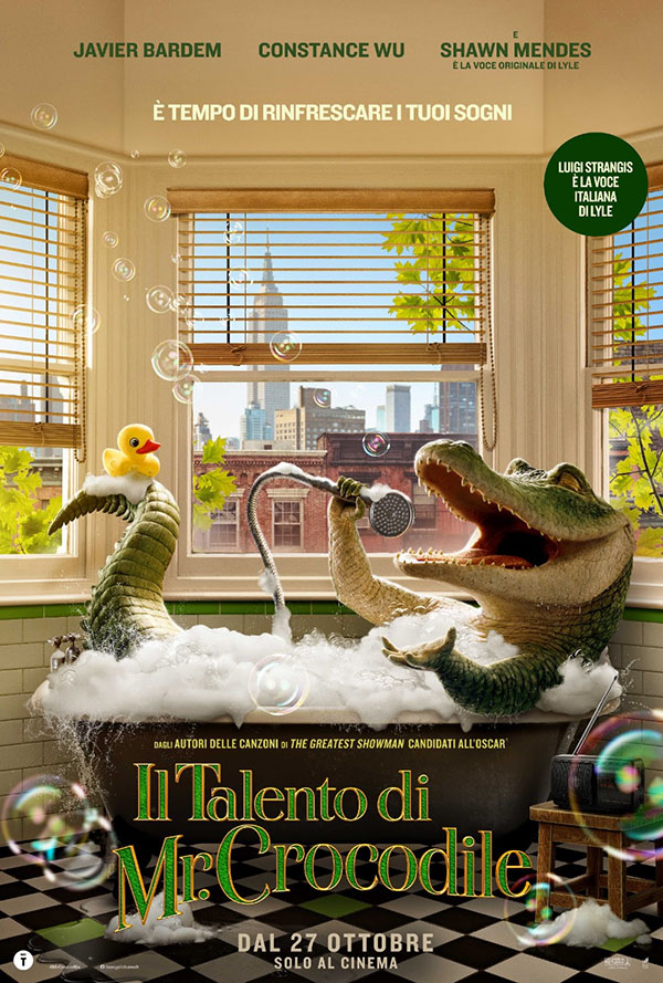 Il Talento di Mr. Crocodile_Poster Italia