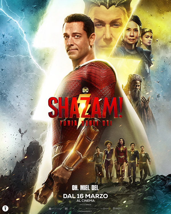 Shazam! Furia degli Dei_Poster Italia