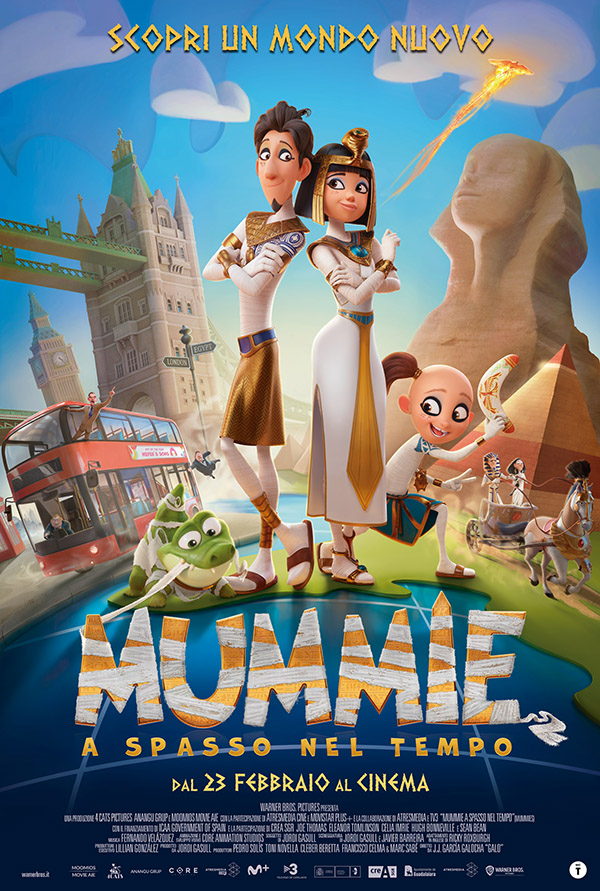 Mummie   A spasso nel tempo_Poster Italia