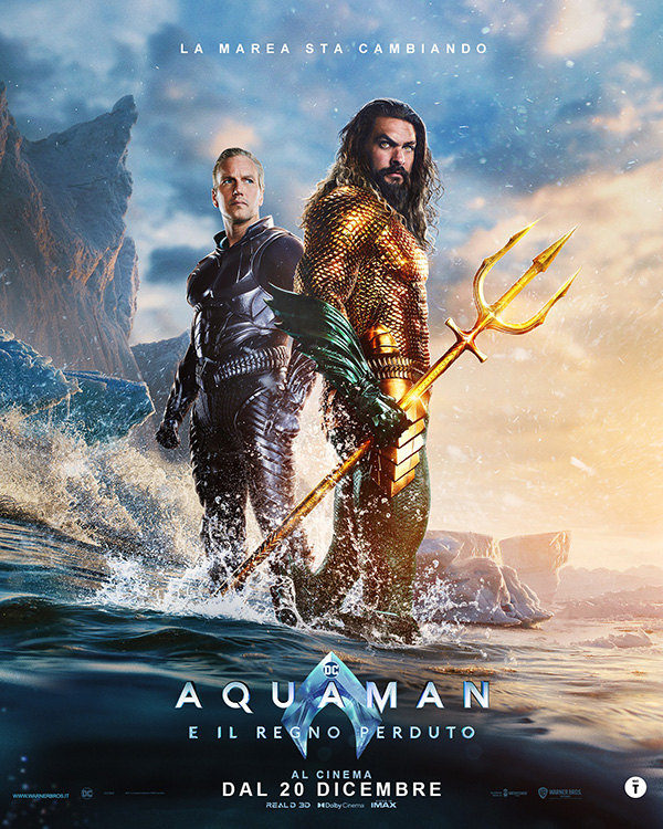Aquaman e il Regno Perduto_Poster Italia
