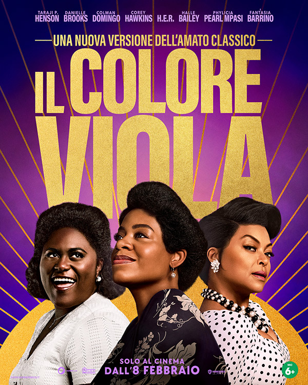 Il colore viola_Poster Italia