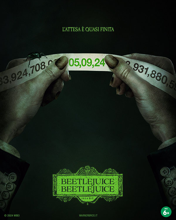 Beetlejuice Beetlejuice_Teaser Poster Italia