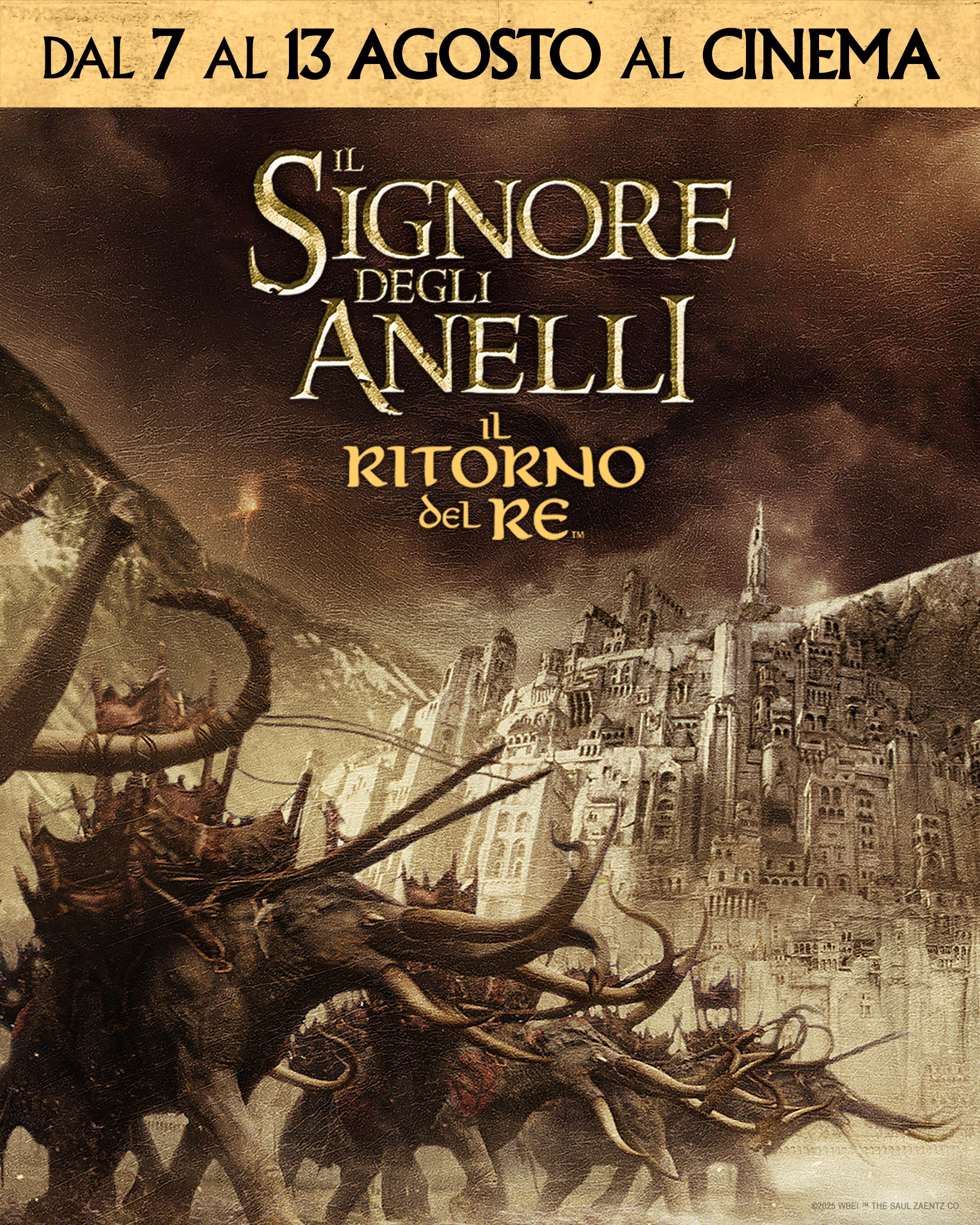 Il Signore degli Anelli - Il ritorno del re 2025