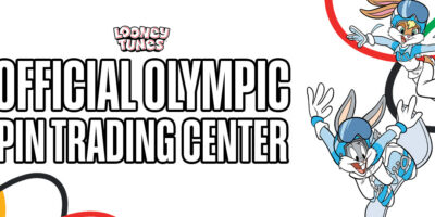 LOONEY TUNES OPENS THE DOOR OF THE OFFICIAL OLYMPIC PIN TRADING CENTER!